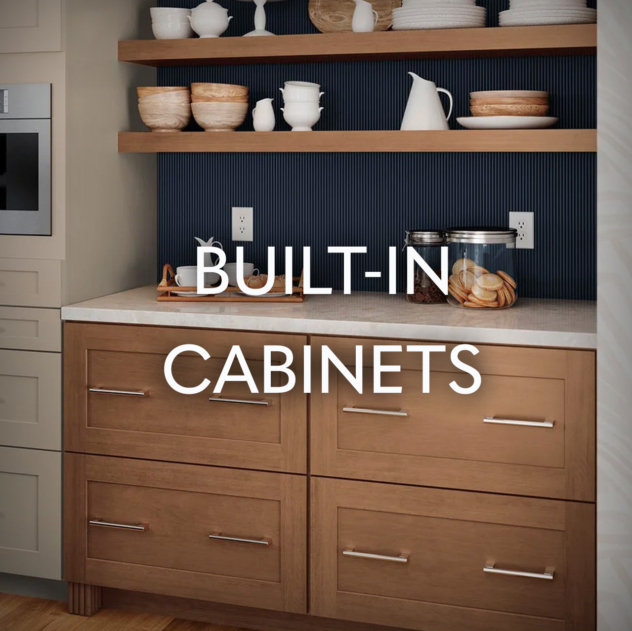 Brentwood Custom Built In Cabinets