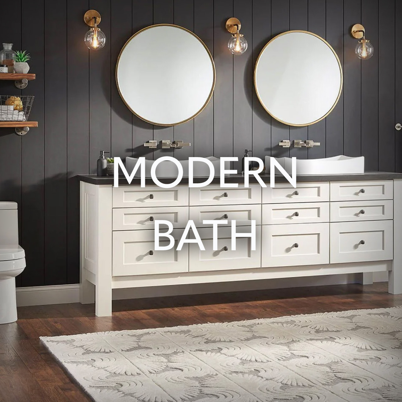 Davidson County Modern Bath and Kitchen Cabinets